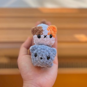 Calico | 2-in-1 No-Sew Mini Loaf Cat Crochet Pattern
