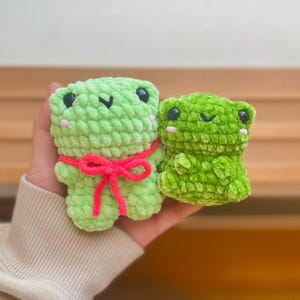 2-in-1 No-Sew Frog Pals Crochet Pattern