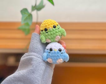 No-Sew Baby Budgie Crochet Pattern
