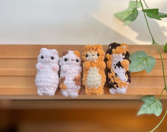 4-in-1 No-Sew Cats Crochet Pattern