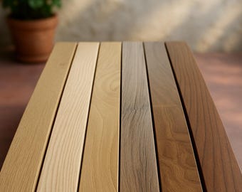 Toallero de madera hecho a mano: roble, nogal, fresno, olmo, castaño, morera, termomadera