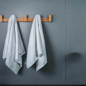 Wooden Bath Towel Holder & Hooks - Wall Mounted Coat Rack, Entryway Organizer, Decorative Bathroom Towel Rack, Wooden Hangers, Coat Hooks