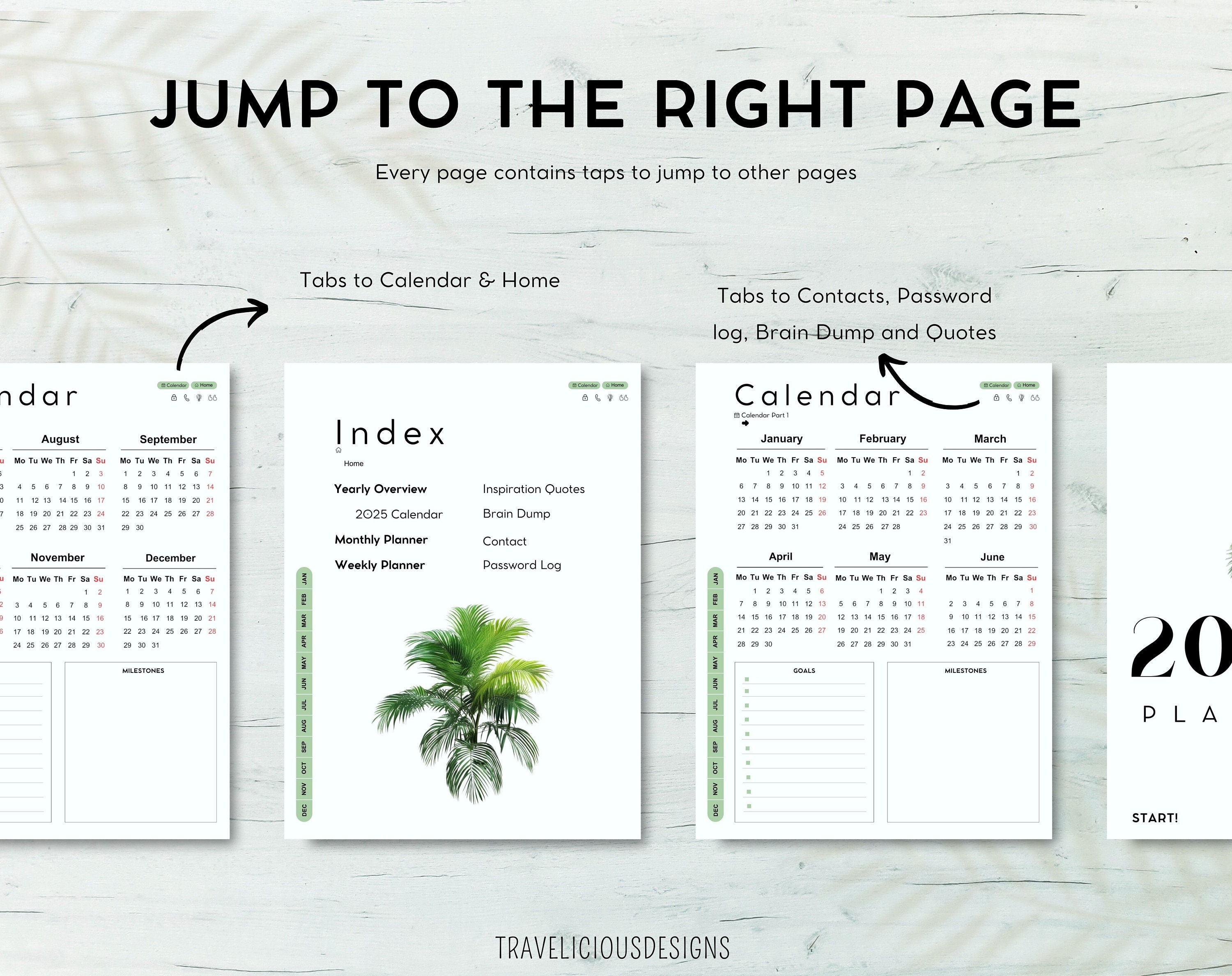 Remarkable 2 Planner 2025 Remarkable Template Weekly Planner Digital ...