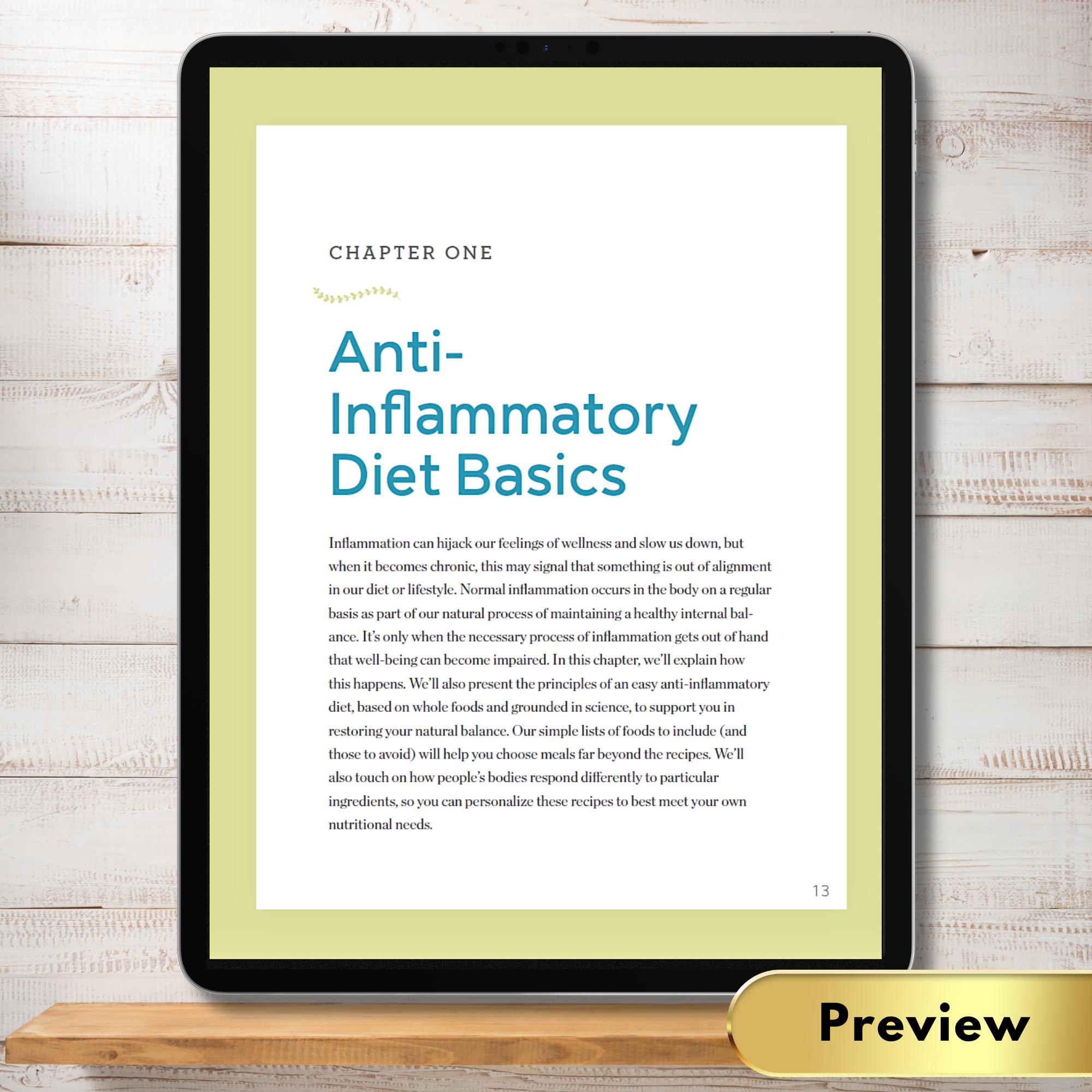 The Complete Anti Inflammatory Diet for Beginners A No Stress Meal Plan ...