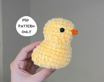 No Sew Crochet Duck Pattern: Easy Amigurumi Bird (PDF Download)
