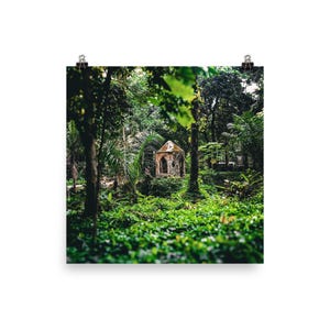Poster - Parque Lage Garden in Rio de Janeiro
