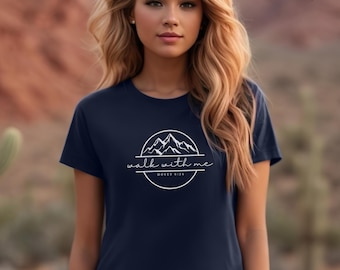 2026 Walk With Me Shirt, LDS youth theme, lds young women tee, girls camp shirt, shirt for lds young women, lds young women leaders, mormon