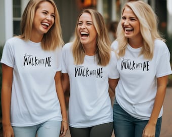LDS Walk With Me Shirt, 2026 lds youth theme t shirt, shirt for lds girls camp, Walk with Me shirt for lds camps, tee for lds youth, mormon