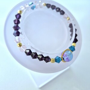 Glittering Crystal Bead Handmade Bracelet