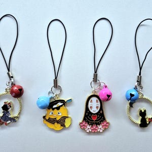 Cute Miyazaki Theme Phone Charm Strap