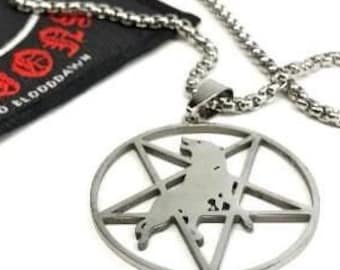 Marduk - Marduk Legioner - Marduk Legioner Halsband - Marduk Hänge - Svart Metall - Svart Metall Halsband - Svart Metall Smycken