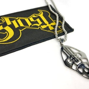 Ghost - Ghost Necklace - Papa Emeritus Necklace - Metal - Metal Necklace