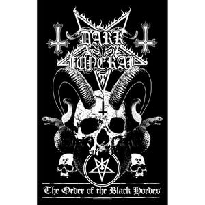 Dark Funeral - Dark Funeral flag - Order of the Black Hordes - Order of the black hordes Flag - Black Metal - Black Metal flag - RockoffTrad
