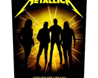 Metallica - Metallica Back Patch - Metallica Seventy Two -  72 Seasons - Metallica Seventy two Back Patch - RockoffTrade