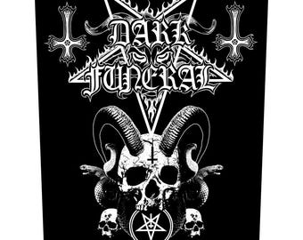 Dark Funeral - Dark Funeral バックパッチ - The Order of the Black Hordes - ブラックメタル - ブラックメタル バックパッチ - パッチ - RockoffTrade