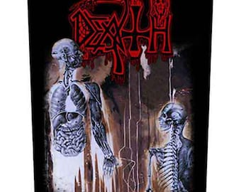 Death - Death Back Patch - Death Human -Death Human Back Patch - Death Metal - Death Metal Back Patch - RockOffTrade