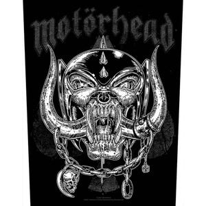Motorhead - Motorhead Inglaterra - Parche trasero de Motorhead - Parche de Motorhead - RockoffTrade
