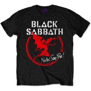 Black Sabbath - Black Sabbath T-Shirt - Never say Die - Never say Die T-shirt - RockoffTrade