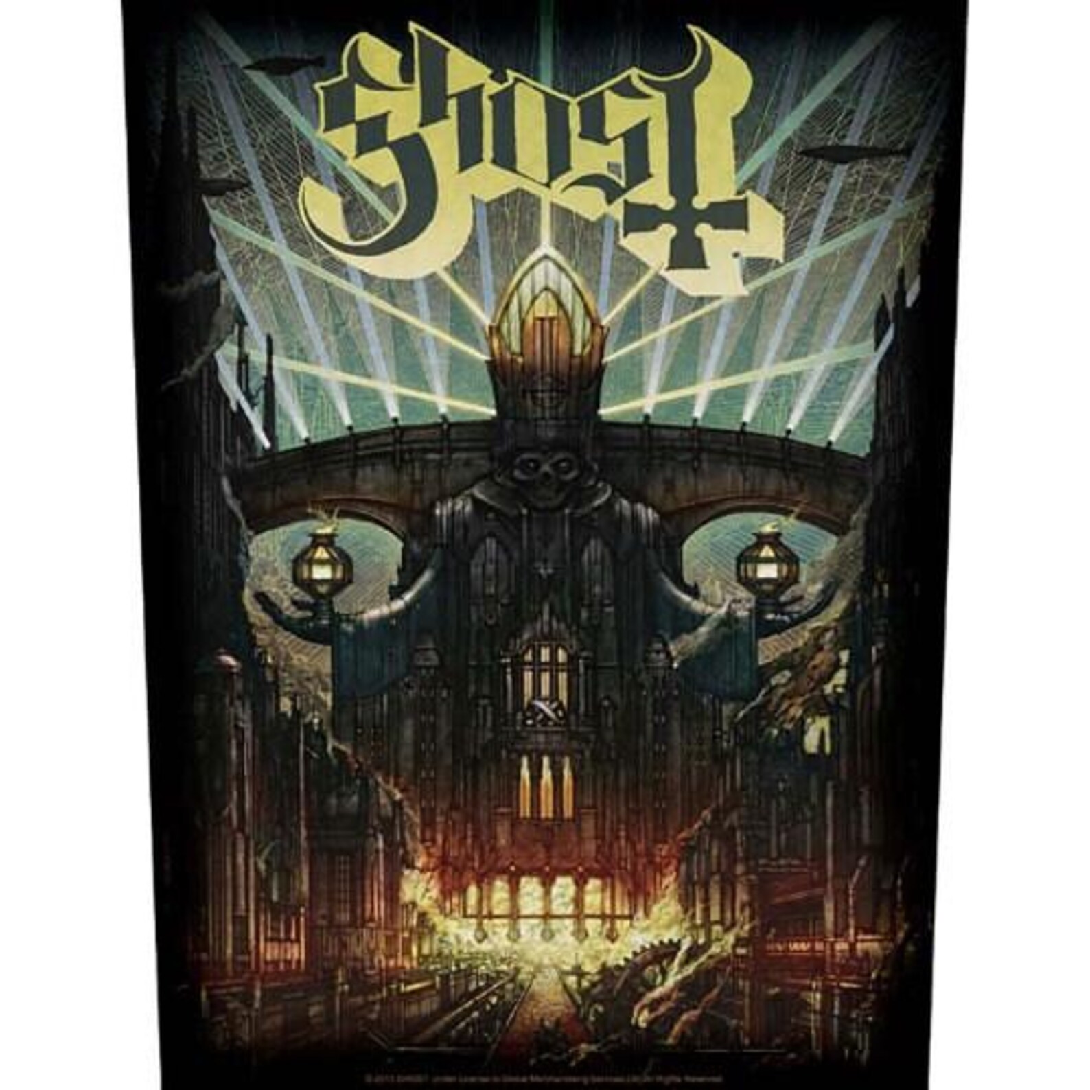 Ghost Performance Patch Ghost - Ghost Back Patch - Ghost Patch - Ghost Meliora - Meliora Back ...