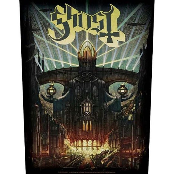Ghost - Ghost Back Patch - Ghost Patch - Ghost Me… - image 1