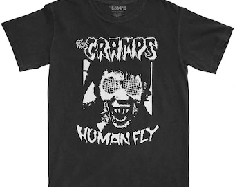 The Cramps - The Cramps T-Shirt - The Cramps Human Fly - Human Fly T-Shirt - Psychobilly - RockoffTrade