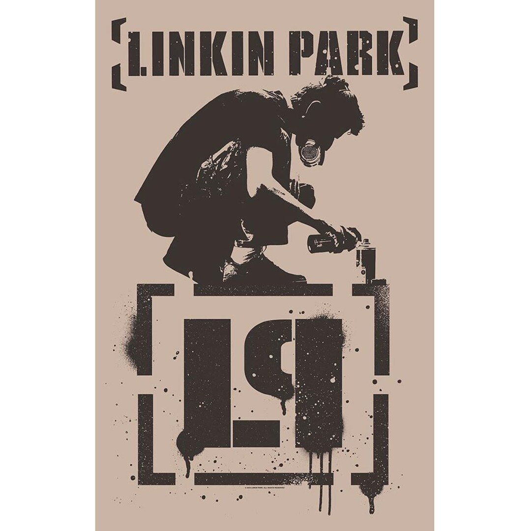 [直筆サイン]Linkin Parkポスター Linkin Park - Linkin Park Flag - Linkin Park Poster - Linkin Park