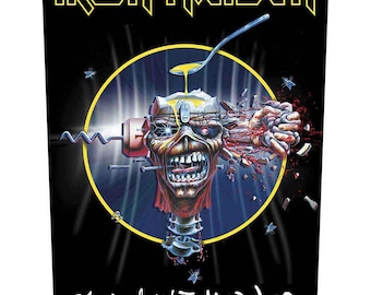 Iron Maiden - Iron Maiden Back Patch - Can i play with madness - Metal Back patch - RockoffTrade
