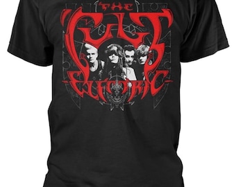 The Cult - The Cult T-Shirt - The Cult Electric - Electric T-Shirt - Hard Rock T-Shirt - The Cult Tee