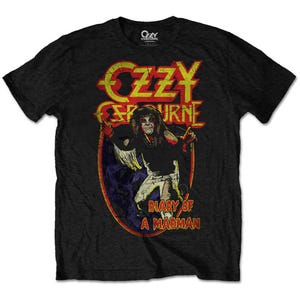 Ozzy Osbourne - Ozzy Osbourne T-Shirt - Diary of a Mad man - Diary of a mad man T-shirt - Black Sabbath - RockoffTrade