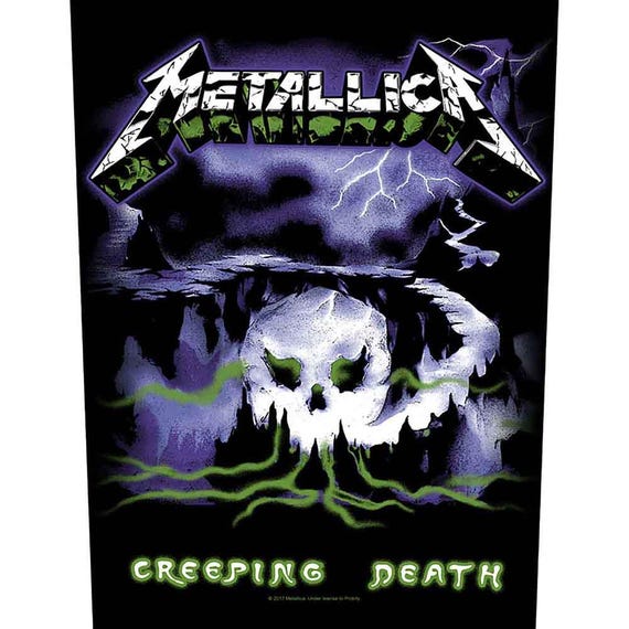 Creeping Death - Creeping Death Back Patch - Metallica - Metallica Back Patch - Metallica Creeping Death - RockoffTrade