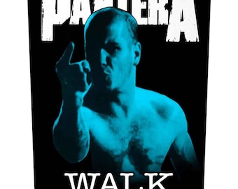Pantera - Pantera Rückenaufnäher - Pantera Walk - Vulgar Darstellung der Macht Rückenaufnäher - Groove Metal Rückenaufnäher - RockoffTrade