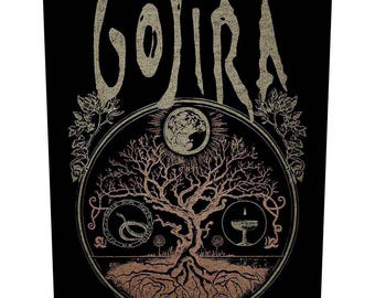 Gojira - Gojira Back Patch - Gojira Patch - Gojira Tree of life - RockoffTrade