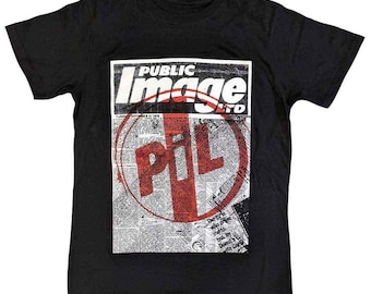Public Image Ltd Second Edition T-shirt, PIL, Metal Box, Post Punk