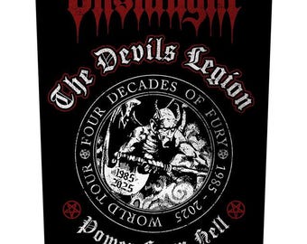 Onslaught - Onslaught back Patch - Metal Back Patch - Onslaught The Devils Legion - The Devils Legion back Patch - RockoffTrade