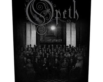 Opeth - Opeth Back Patch - Black Metal Back Patch - Opeth the last will and testament - Opeth Patch - RockoffTrade