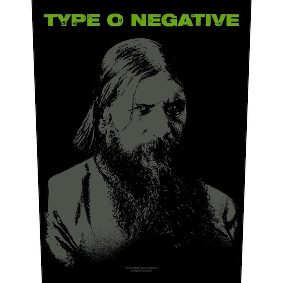 Type O Negative - Type O Negative Back Patch - Ty… - image 1