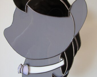 Pony Stained Glass Suncatcher (Made to order)