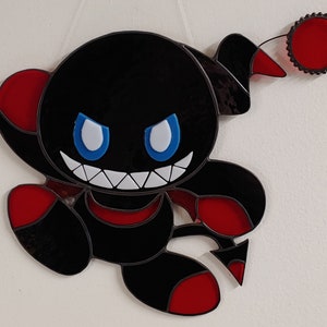 Childlike Evil Stained Glass Suncatcher-Fan Art