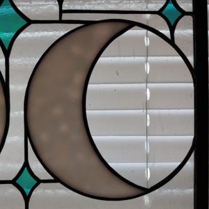 Moon Phase Stained Glass (made to Order) - Etsy