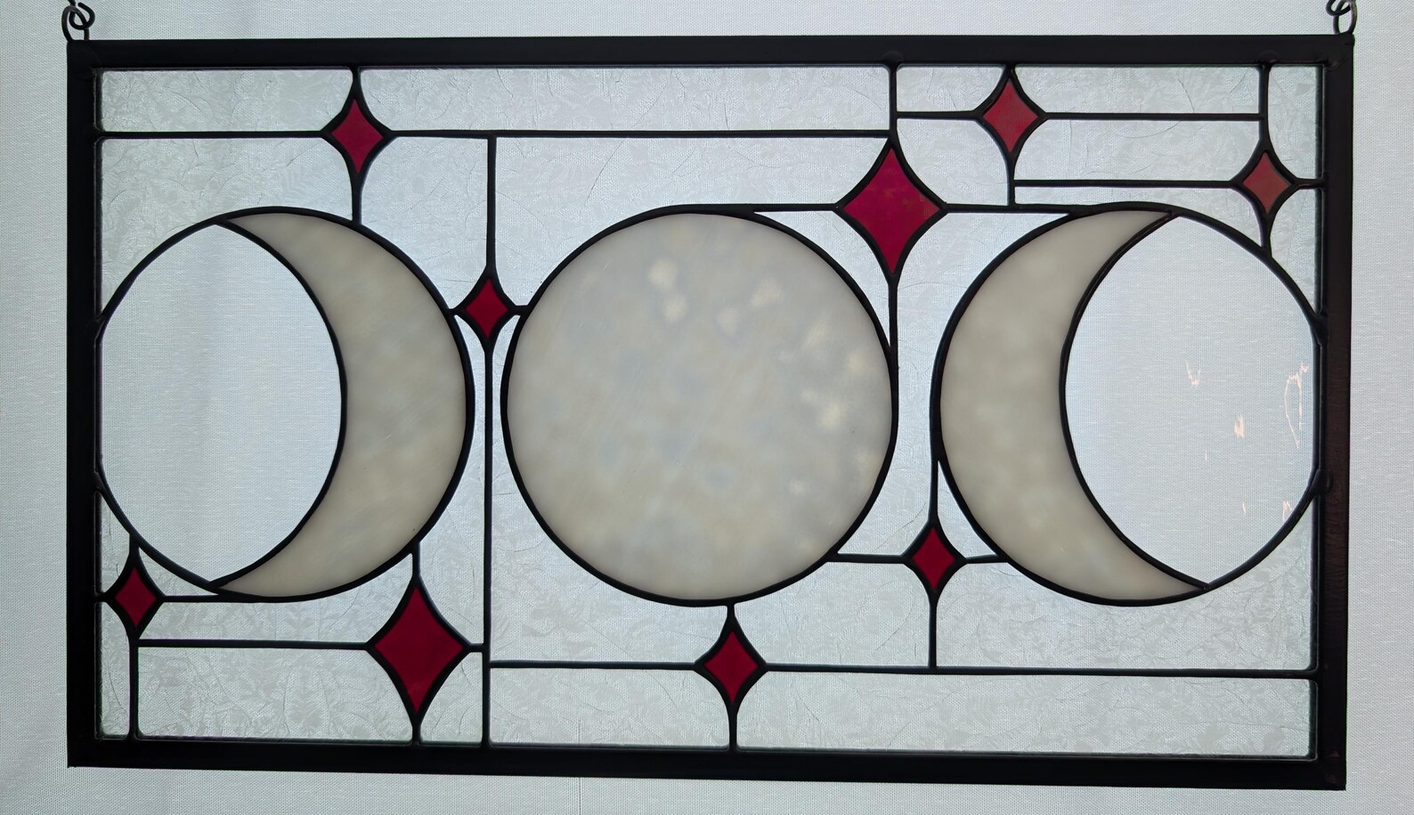 Moon Phase Stained Glass (made to Order) - Etsy