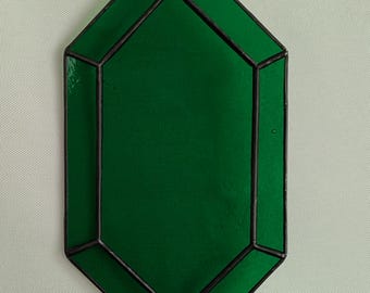 Rupee Stained Glass Suncatcher (Made to order)