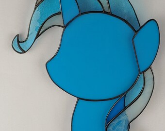 Pony Stained Glass Suncatcher (Made to order)