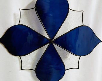 Petals Stained Glass Suncatcher (Made to order)