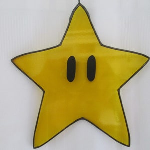 Fan Based Star Stained Glass Suncatcher (Made to order)
