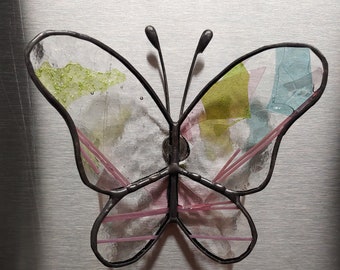 Butterfly Magnet Stained Glass
