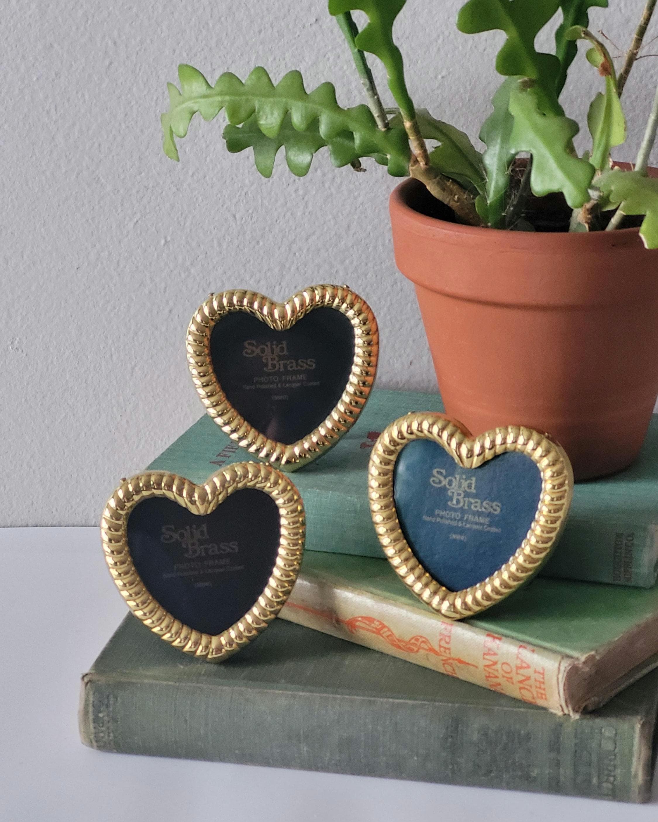 Vintage Heart Picture Frame Small - Etsy