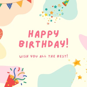 Nice birthday card