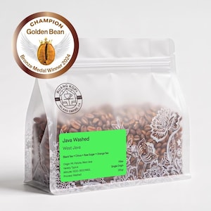 West Java Washed | Indonesia Single Origin Filter Coffee