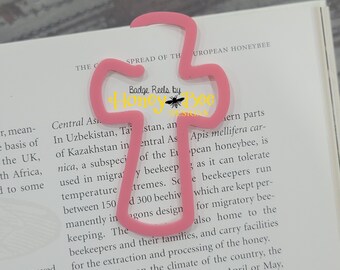 Bookmark, Acrylic Bookmark, Paperclip Bookmark, Cross Bookmark, Bible Bookmark