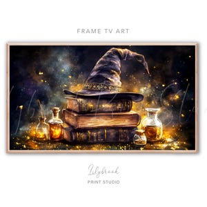 Wizarding FRAME tv art, frame tv art Magic, Samsung frame tv art Wizard frame tv art, Magical frame tv Art Samsung tv
